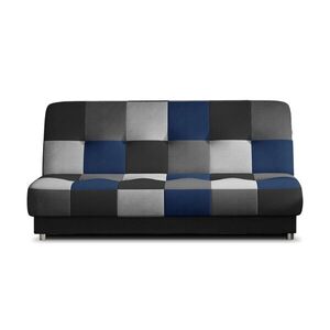 Rozkladacia pohovka CAYO 192 cm Soro 100/Soro 93/Soro 83/Soro 76 čierno-modrá vyobraziť