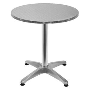 Sada 2 ks záhradných barových stolov CITY 60 cm strieborná vyobraziť