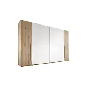 Šatníková skriňa Mediwa 73 315 cm dub Artisan/biela vyobraziť