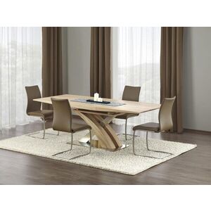 Skladací jedálenský stôl Sandoria 160/220 cm dub sonoma vyobraziť