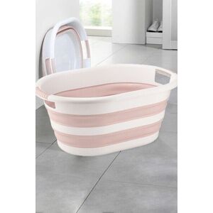 Skladací kôš na bielizeň Bas pink vyobraziť