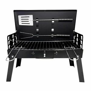 Skladací turistický gril BBQ1009 čierny vyobraziť
