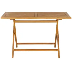 Skladací záhradný stôl BARIS 125 cm z masívu teak vyobraziť