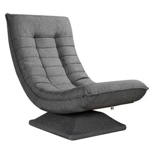 Skladacie dizajnové relaxačné kreslo Jerrick sivé vyobraziť