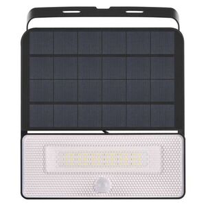Solárny LED reflektor SOLO I s pohybovým senzorom čierny/neutrálna biela vyobraziť