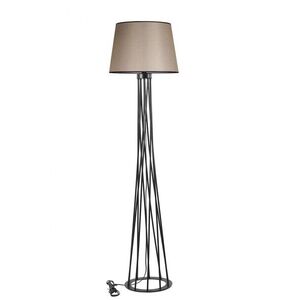 Stojaca lampa Havin 165 cm béžová vyobraziť