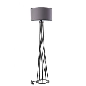 Stojacia lampa Havin II 170 cm tmavošedá vyobraziť