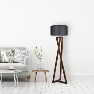 Stojacia lampa Maçka Ceviz 166 cm čierna vyobraziť