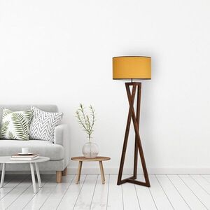 Stojacia lampa Maçka Ceviz 166 cm horčicová vyobraziť