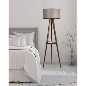 Stojacia lampa Sehbali Ceviz 153 cm orechová vyobraziť