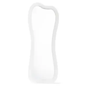 Stojacie zrkadlo s LED osvetlením Cella 63x160 cm biele vyobraziť