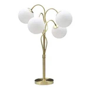 Stolná lampa Glamy 4 Light 74 cm zlatá vyobraziť