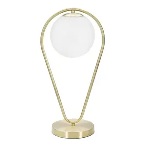 Stolná lampa Glamy Drop 50 cm zlatá vyobraziť
