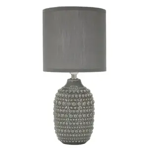 Stolná lampa Points 30, 5 cm sivá vyobraziť