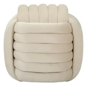 Taburet Softy 45 cm krémový vyobraziť