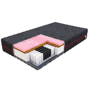 Taštičkový matrac Salerno 22 cm čierny vyobraziť