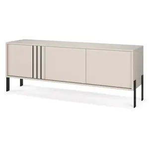 TV stolík Nexa 150 cm čierny/kašmírový vyobraziť
