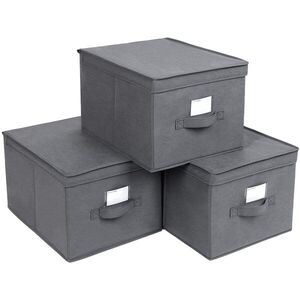 Úložné boxy Mera sivé vyobraziť