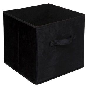 Úložný box Textília 31x31 cm čierny vyobraziť