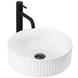 Umývadlo na dosku Rea Delia 36 cm biele vyobraziť