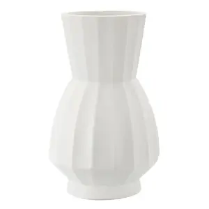 Váza Glint Pot 41 cm biela vyobraziť
