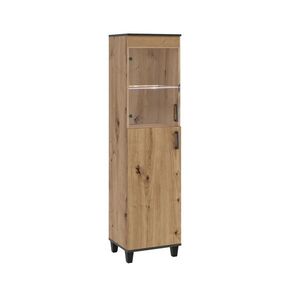 Vitrína Polany 04 50 cm dub Artisan vyobraziť
