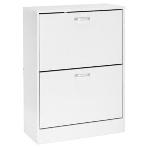 Výklopný botník ZEFIR 82 cm biely vyobraziť