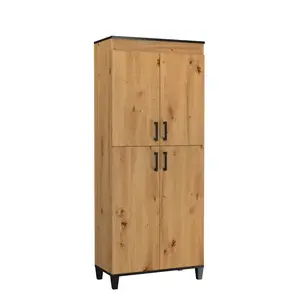 Vysoká úložná skrinka Polany 17 80 cm dub Artisan vyobraziť