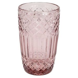 Vysoký pohár ROSIE 380 ml ružová vyobraziť