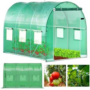 Záhradný fóliovník Berno 4x2, 5x2 m zelený vyobraziť