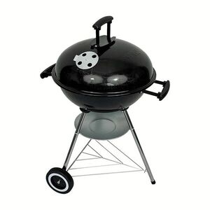 Záhradný gril na drevené uhlie BBQ1001 čierny vyobraziť