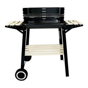 Záhradný gril na drevené uhlie BBQ1002 čierny vyobraziť