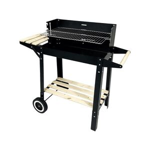 Záhradný gril na drevené uhlie BBQ1012 čierny vyobraziť