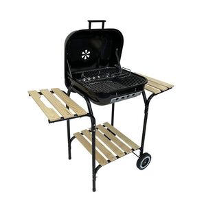 Záhradný gril na drevené uhlie BBQ1013 čierny vyobraziť