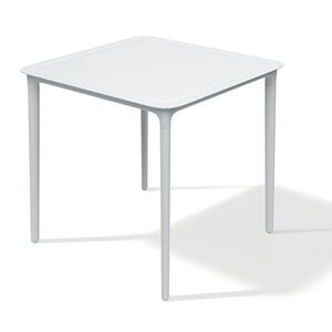Záhradný jedálenský stôl RIMOS 77, 5x77, 5x74, 5 cm biely vyobraziť
