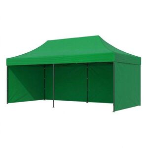 Záhradný rozkladací párty stan Goldie 3x6 m zelený vyobraziť
