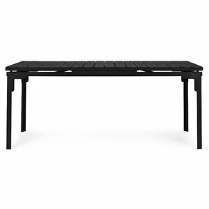 Záhradný rozkladací stôl OSO 180/240 cm čierny vyobraziť