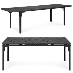 Záhradný rozkladací stôl OSO 180/240 cm sivý vyobraziť
