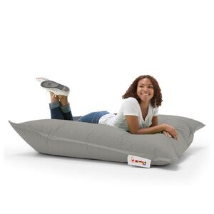 Záhradný sedací vak Cushion 100x100 cm sivý vyobraziť