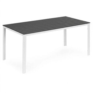 Záhradný stôl OLA polywood 156 cm sivý/biely vyobraziť