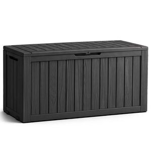 Záhradný úložný box Ezra 272 L čierny vyobraziť