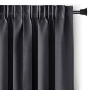 Záves AmeliaHome Blackout s multifunkčnou páskou 140x245 cm oceľovo sivý vyobraziť