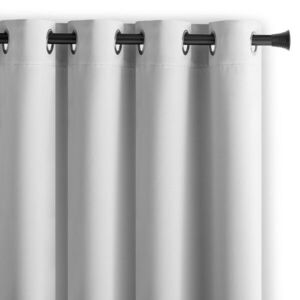 Záves AmeliaHome Blackout s priechodkami 140x245 cm biely vyobraziť