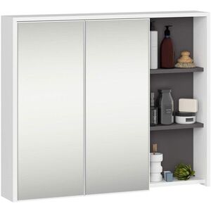 Závesná kúpeľňová skrinka so zrkadlom VAMI 90 cm - výber z 6 prevedení vyobraziť