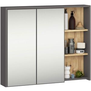 Závesná kúpeľňová skrinka so zrkadlom VAMI 90 cm - výber z 6 prevedení vyobraziť