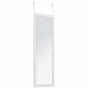 Závesné zrkadlo na dvere HAGGY 110x36 cm biele vyobraziť