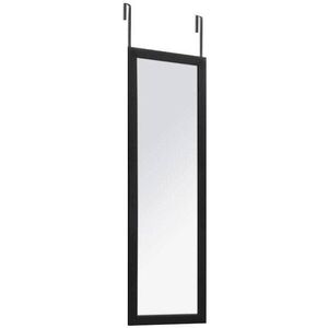 Závesné zrkadlo na dvere HAGGY 110x36 cm čierne vyobraziť