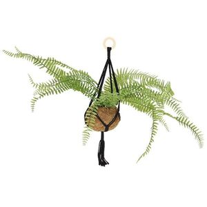 Závesný držiak na kvetináč Lawrence 58 cm béžový vyobraziť