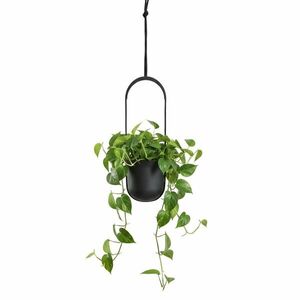 Závesný kvetináč AERA HANG 17, 9 cm antracitový vyobraziť
