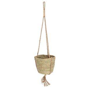 Závesný kvetináč BOHO 15 cm béžový vyobraziť